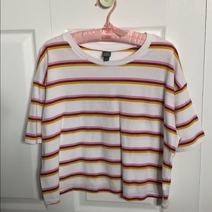 Stripped crop top